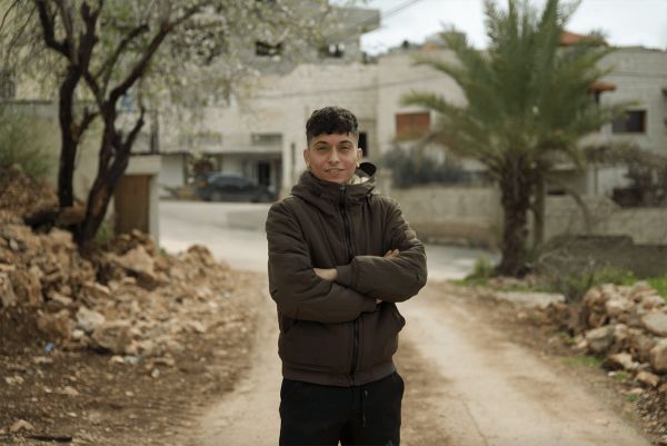 Malik is a Palestinian refugee who received a Kiva loan to expand his business.
